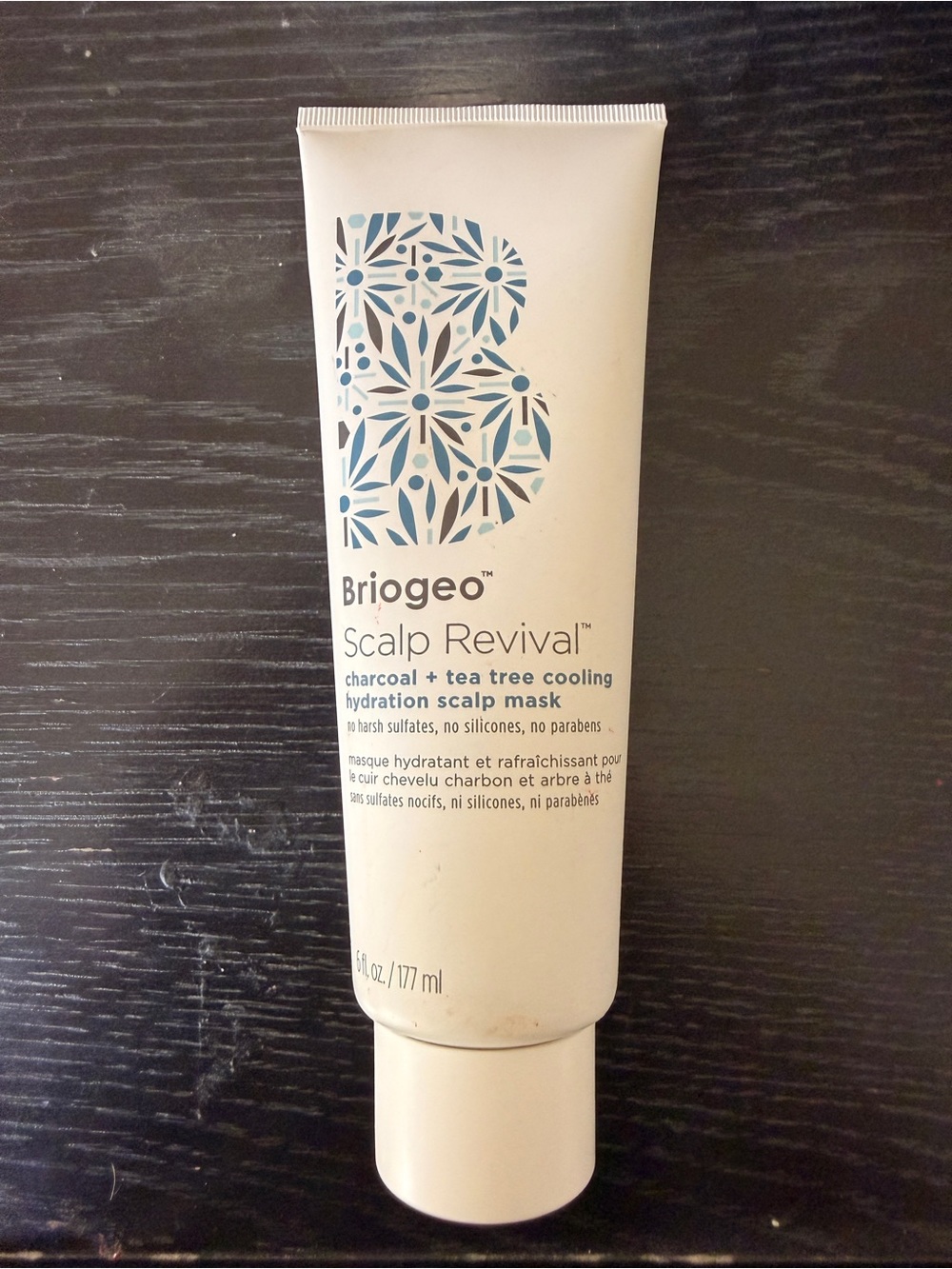 NWT Briogeo Scalp Revival Charcoal Tea Tree Cooling Hydration Mask 6oz